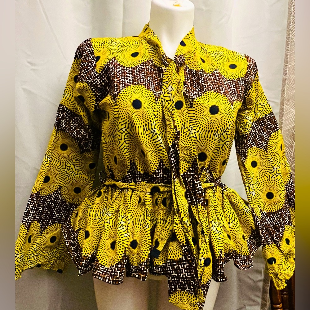 African print beautiful top